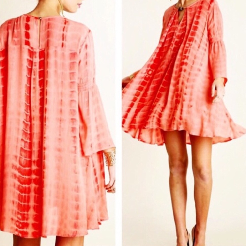 💕Coral tunic swing dress. Only 1!!